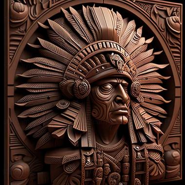 3D model aztec (STL)